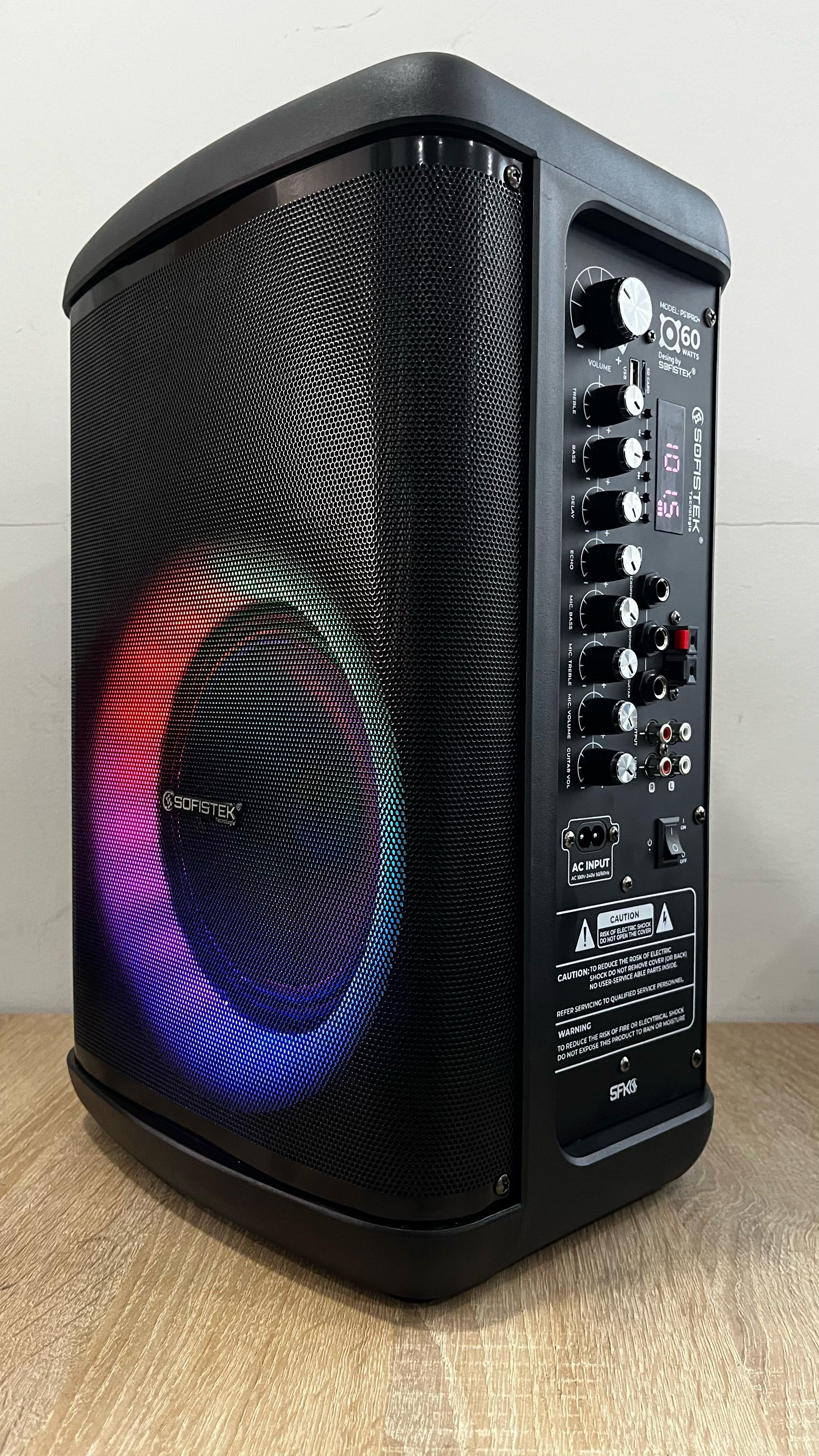 Miniatura 2 de CABINA "8" 60W CON MICROFONO INALAMBRICO